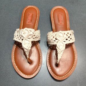 Macrame sandals